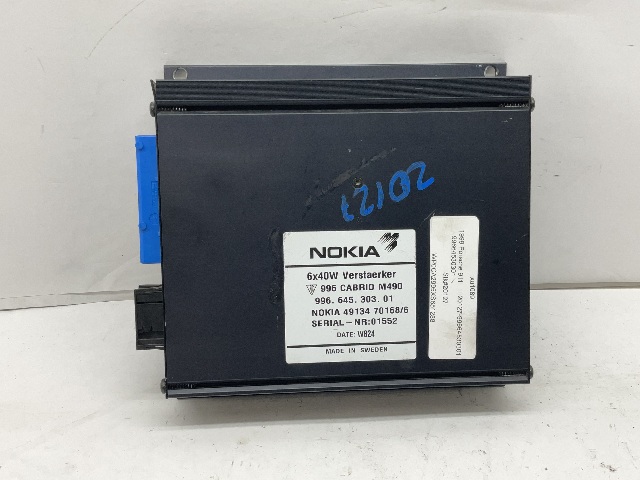 1999 Porsche 911 996 Convertible Amp Amplifier Nokia OEM