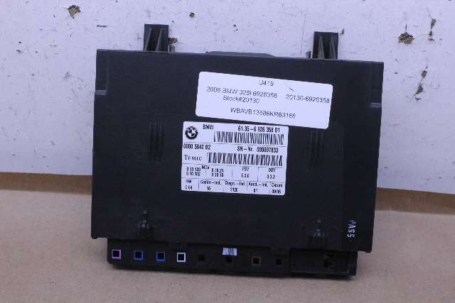 BMW 325i 328i 330i 335i Front Seat Control Module Left OEM