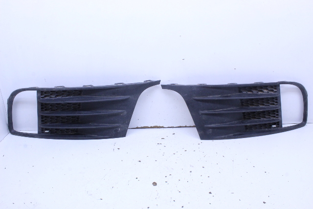 2015 Volkswagen Jetta GLI Front Lower Bumper Fog Light Grilles Set Pair OEM