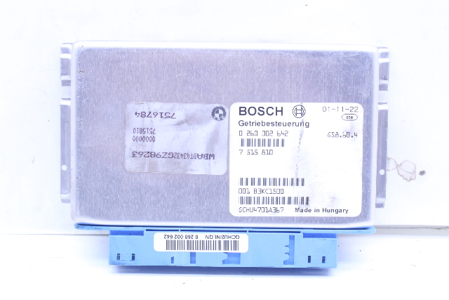 2002 BMW 525i E39 Transmission Control Module TCU TCM 7516784 OEM