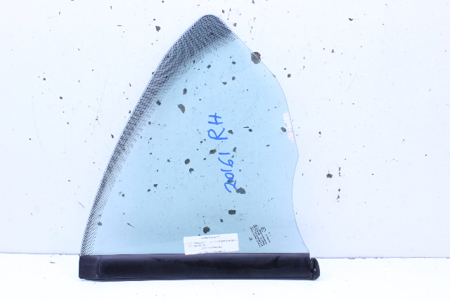 Porsche 911 997 Convertible Quarter Window Glass Right - 99654311209 OEM