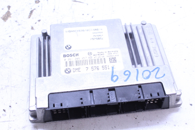 BMW 550i 650i 750i X5 4.8 N62 Engine Computer Module ECU ECM DME OEM