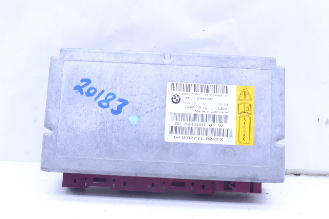 2004 BMW 530i SRS Central Gateway Control Module 6943087 OEM