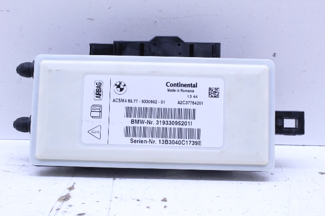 2014 BMW M6 SRS Diagnostic Module 65779461916 OEM