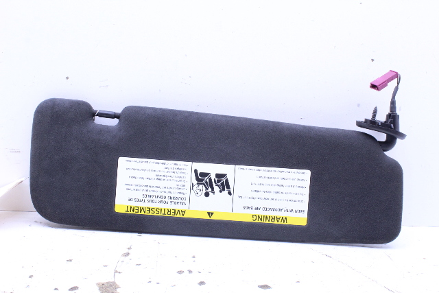 2013-2019 BMW 640i 650i M6 Gran Coupe Sun Visor Left Alcantara OEM