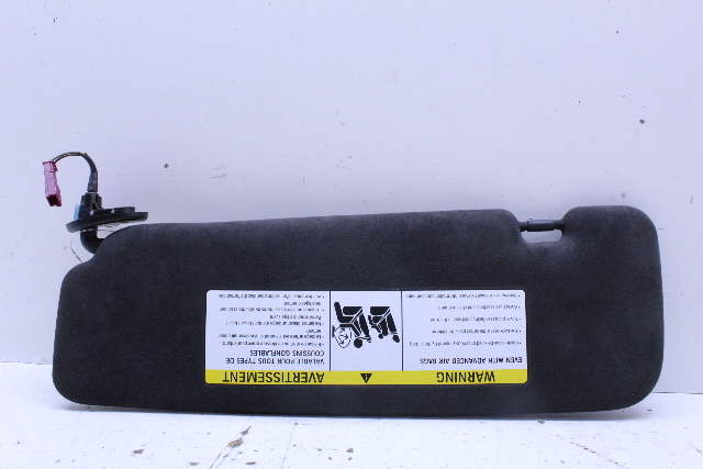 2013-2019 BMW 640i 650i M6 Gran Coupe Sun Visor Right Alcantara OEM