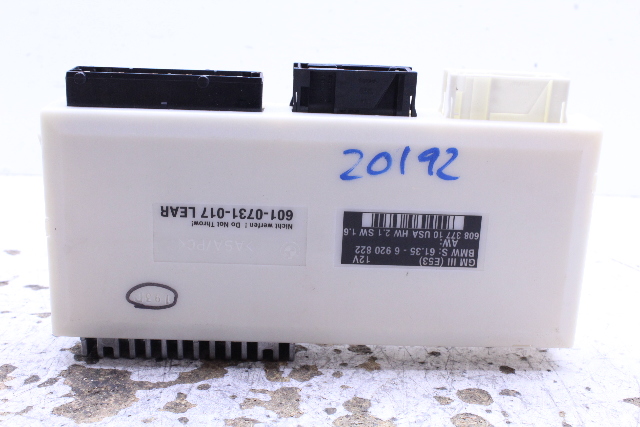 2002 2003 BMW X5 Body Control Module BCM - 61356920822 OEM