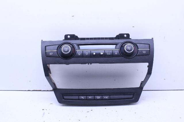 2007-2013 BMW X5 X6 Climate Temperature Control Panel OEM