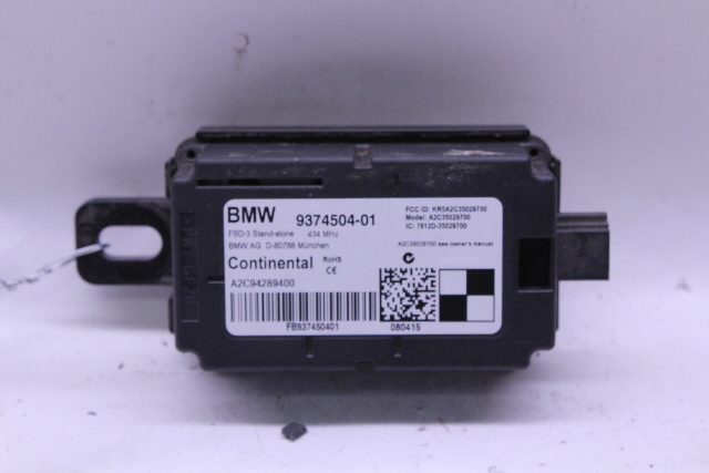 2013-2016 2017 BMW 428i 435i Radio Remote Receiver Control Module - 61359374504 OEM