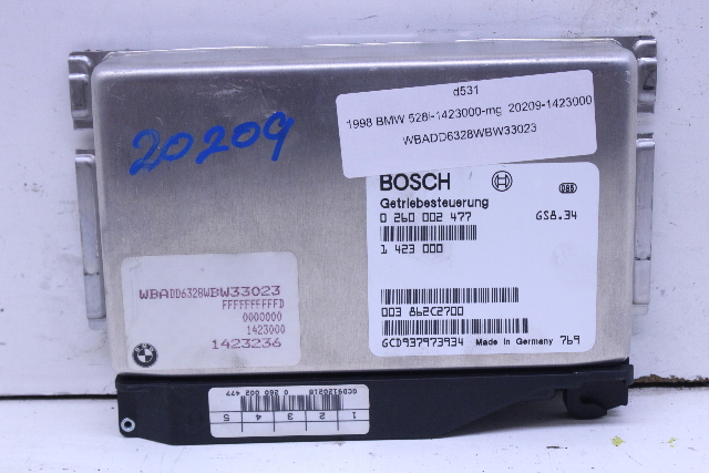 1997-1998 BMW 528i Transmission Control Unit Module Computer TCU TCM OEM