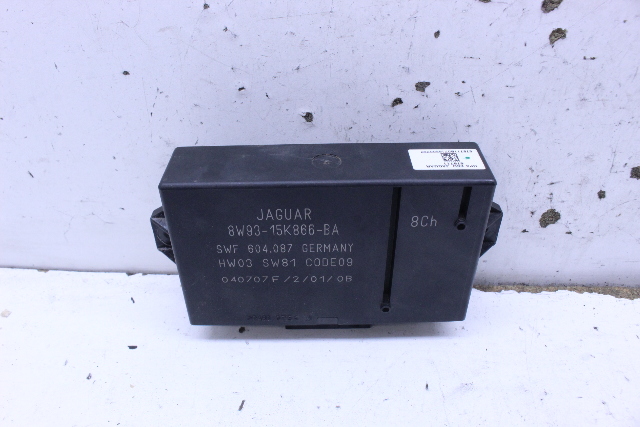 2008 Jaguar XJ8L Park Assist Control Module 8W93-15K866-BA OEM