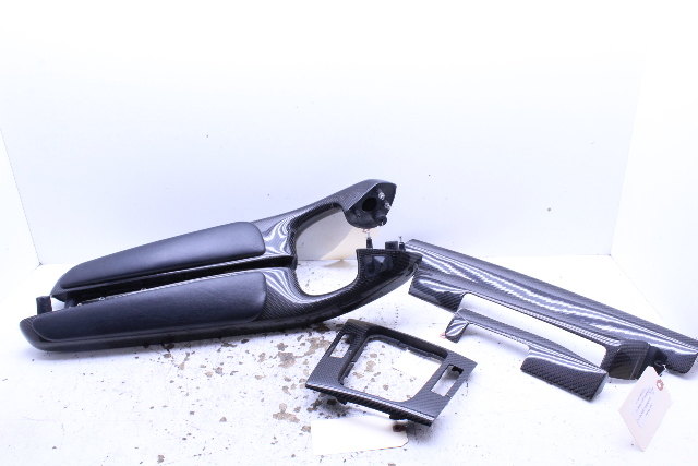 2002 BMW M3 Carbon Fiber Door Panel Console Dash Trim Set OEM