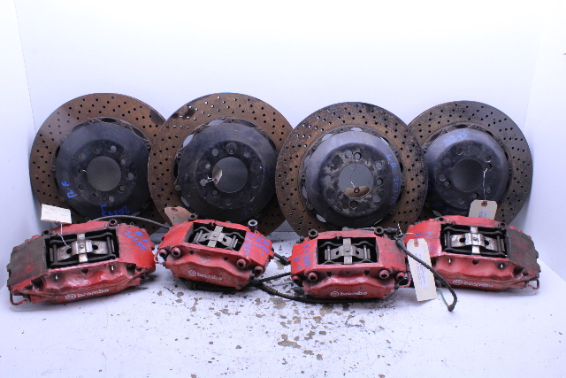 BMW M3 Front Rear Brembo Brake Caliper 2 Piece Rotor Set Front Rear OEM