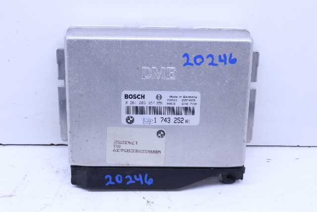 1995 BMW 318ic E36 Engine Computer Module ECU ECM DME 0261203357 OEM