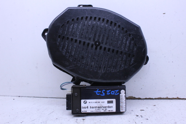 BMW 323i 325i 328i 330i Rear Subwoofer Speaker Driver Left OEM