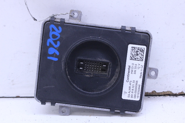 2017 2018 Porsche Boxster Cayman 718 Xenon Headlight Control Unit 99161832133 OEM