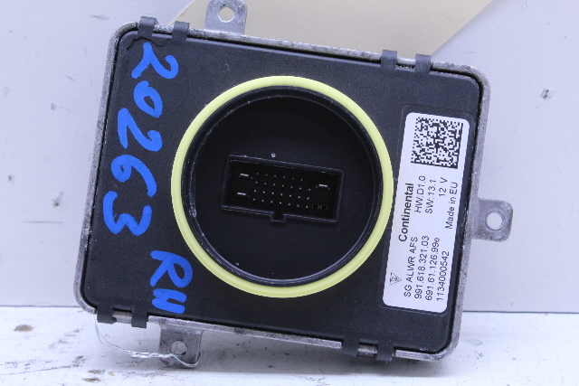 2012 Porsche 911 991 Xenon HID Headlight Ballast Control Module 99161832103 OEM