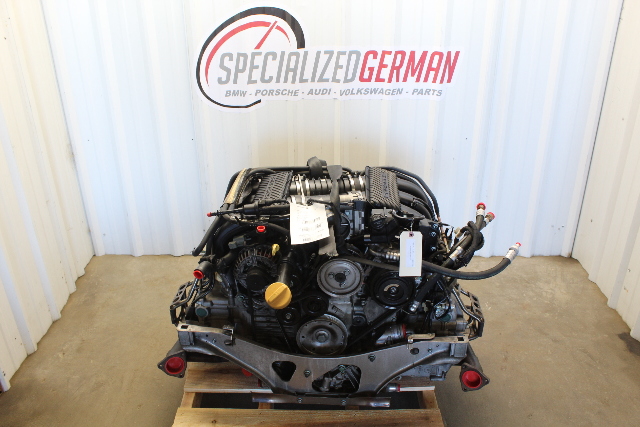 2000 2001 Porsche 911 996 3.4 Engine Motor Complete Dropout No Core 111K OEM