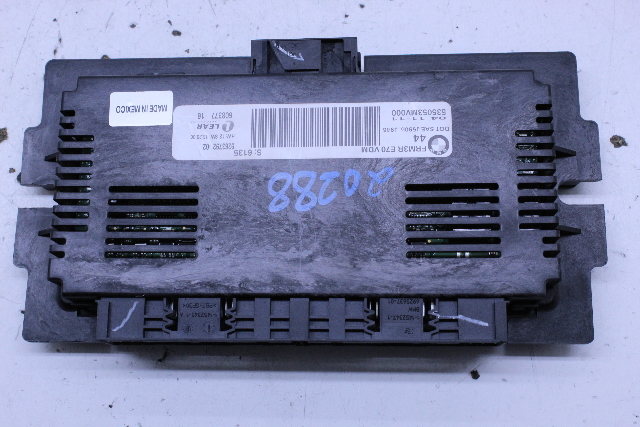 2010 BMW X5 Footwell Light Control Module LCM 9263792 OEM