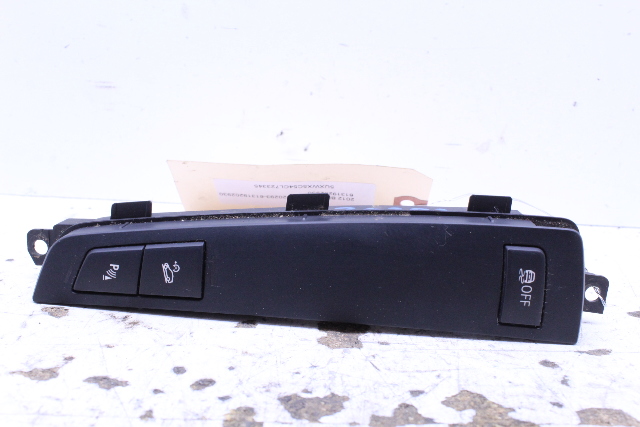 2011-2013 BMW 535i 550i X3 Cruise Traction PDC Control Switch OEM