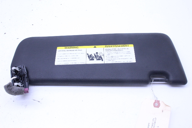 2011-2017 BMW X3 X4 Left Sun Visor Black 51168062217 OEM