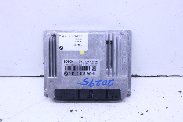 2006-2007 BMW 550i 650i 750i Engine Computer Module ECU ECM DME 7548600 OEM