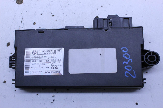 2010 BMW X5 Comfort Access Control CAS Module OEM
