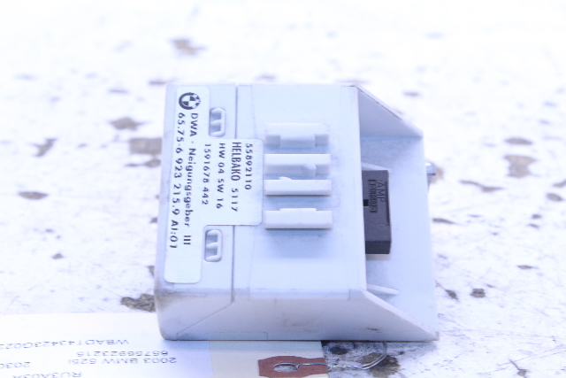 2003 BMW 525i E39 Inclination Movement Control Module 6923215 OEM