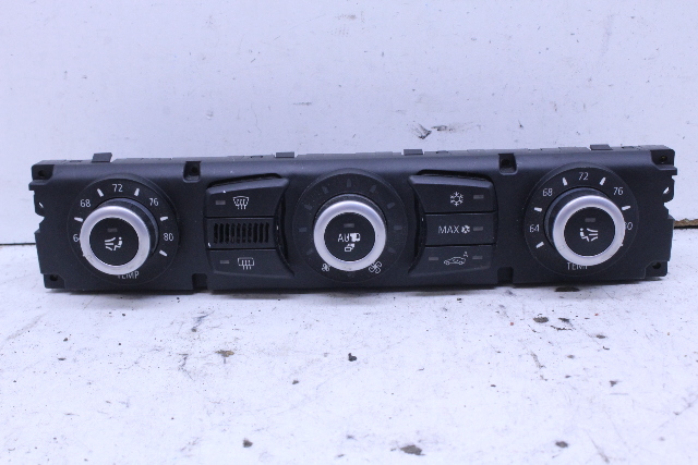 2008 BMW 528i Climate Temperature Control Panel OEM