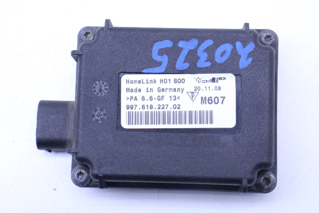 05-12 Porsche 911 997 Boxster Cayman 987 Homelink Module 99761822702 OEM
