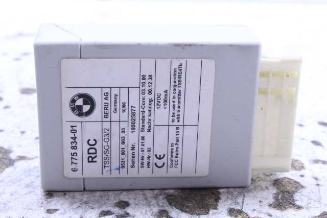 BMW TPMS Tire Pressure Sensor Module 6775834 OEM