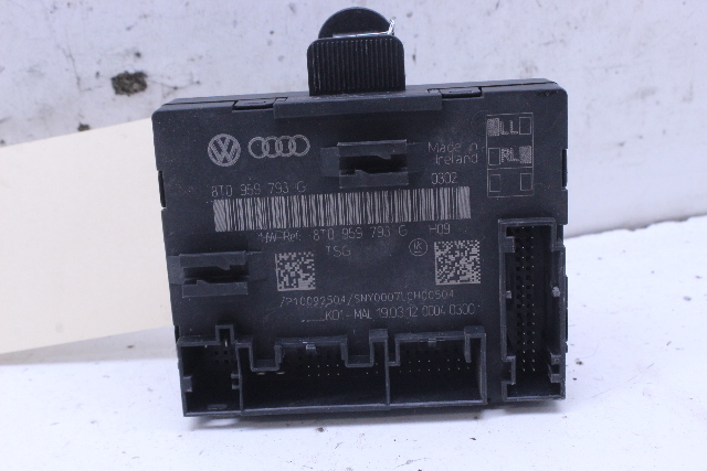 2013 Audi A4 A5 S4 S5 Left Front Door Control Module 8T0959793G OEM