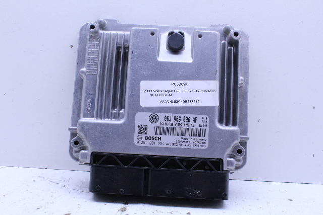 2009 Volkswagen CC Eos Passat Engine Computer Module ECU ECM DME 06J906026AF