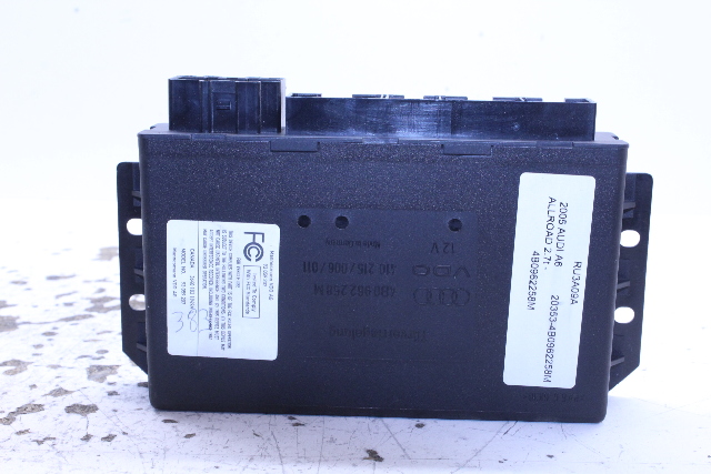 2003 2004 2005 Audi A6 Theft Locking Comfort Control Module 4B0962258M OEM