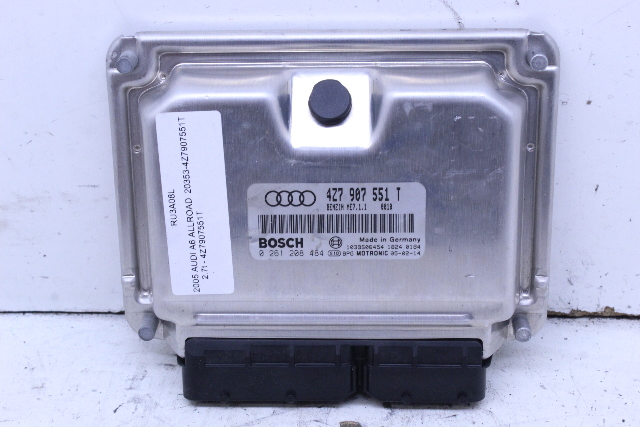 2005 Audi A6 Allroad 2.7 Engine Computer Module ECU ECM DME 4Z7907551T OEM