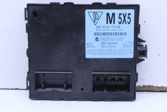 2005 Porsche 911 997 Boxster 987 Theft Locking Control Module 99761817206 OEM