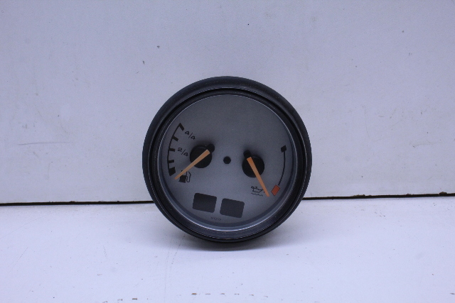 1995 1996 1997 1998 Porsche 911 993 Fuel Oil Level Gauge Silver Face OEM
