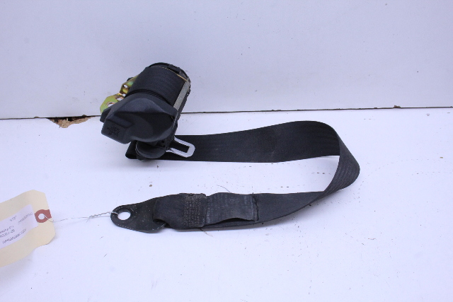 1995-1998 Porsche 911 993 Front Seat Belt Black OEM