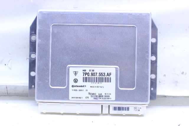 2015 Porsche Cayenne Air Ride Suspension Control Module 7P0907553AF OEM