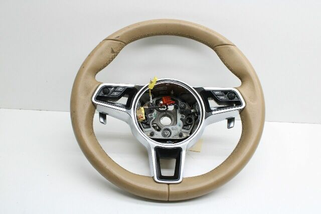 Porsche Cayenne Steering Wheel Paddle Shift Worn OEM