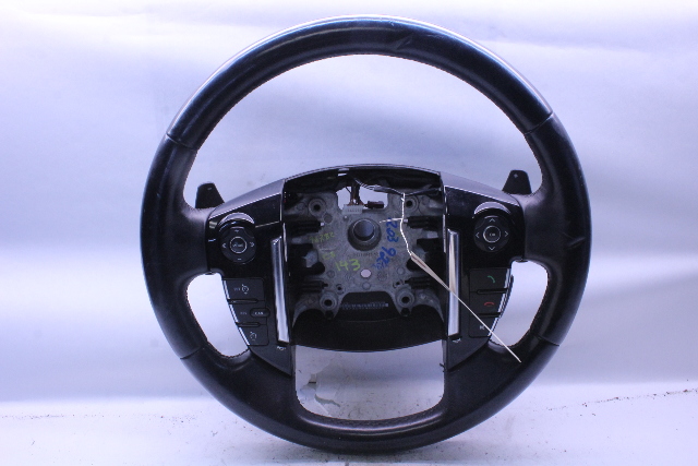 2016 Land Rover LR4 4 Spoke Leather Steering Wheel with Paddle Shifters OEM