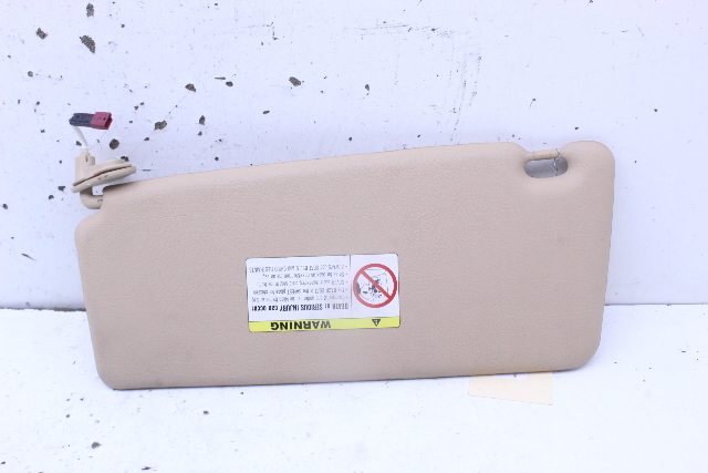 2001 BMW 530i E39 Right Sun Shade Visor 8242558 Stock#20399 OEM