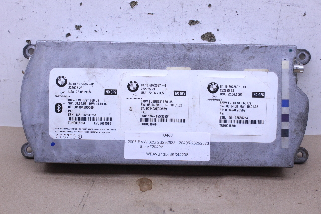 2006 BMW 325i Telematic Bluetooth Control Module - 23292523 OEM