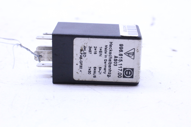 Porsche 911 Boxster Convertible Rear Window Heater Relay OEM