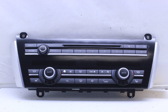 2010-2017 BMW 535iGT 550iGT F07 Climate Control Panel 61319328419 OEM