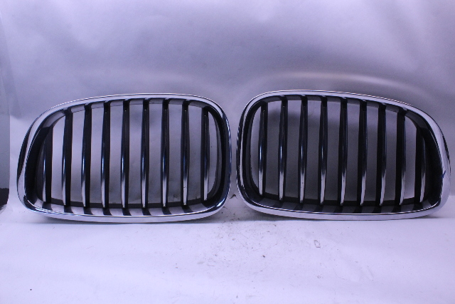 2010 2011 2012 2013 BMW 535i 550i GT Upper Kidney Grille Pair Set OEM