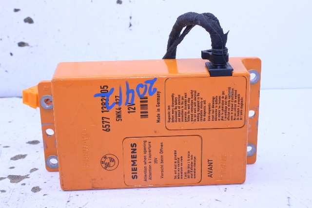 1992 BMW 325i E30 SRS Control Module 1382905 Stock#20412 OEM