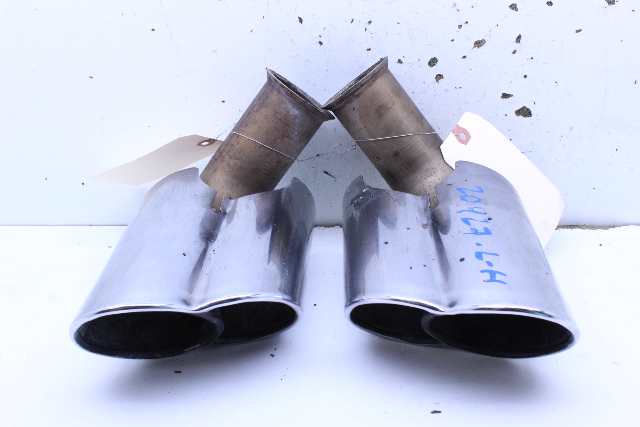2002-2004 Porsche 911 996 Exhaust Muffler Tip X50 EP4120 Pair OEM