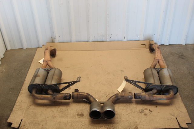 2006 2007 2008 Porsche Cayman S 3.4 Exhaust Muffler Borla System used 20446 OEM