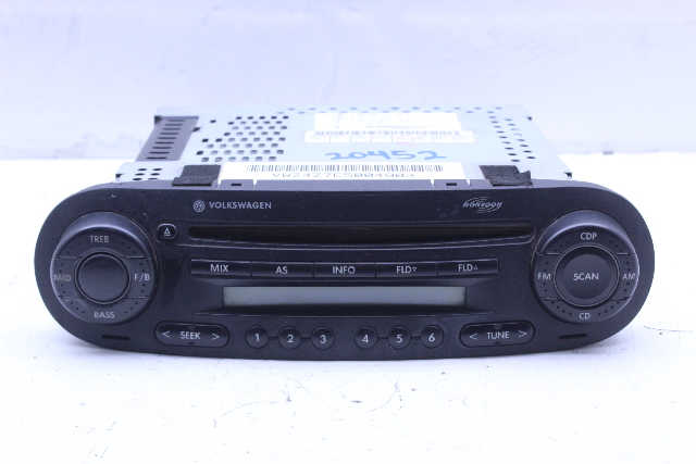 2005 Volkswagen Beetle AM FM Radio Stereo CD Tuner 1C0035196M OEM